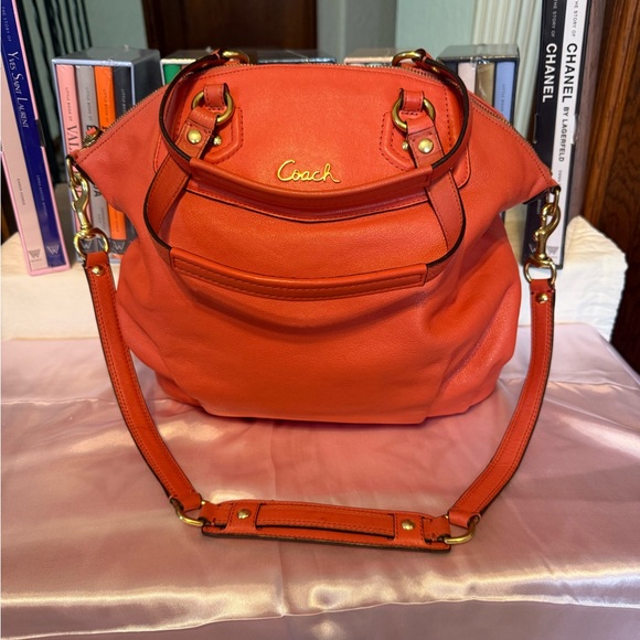 Coach Ashley Leather Satchel - Picture 1 of 10